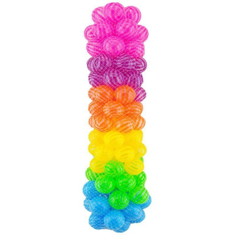 توپ استخر 100 عددی راه راه