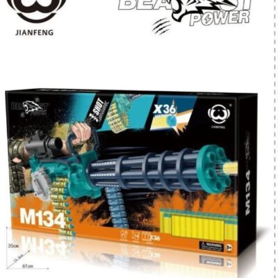 تفنگ اسباب بازی رگباری M134