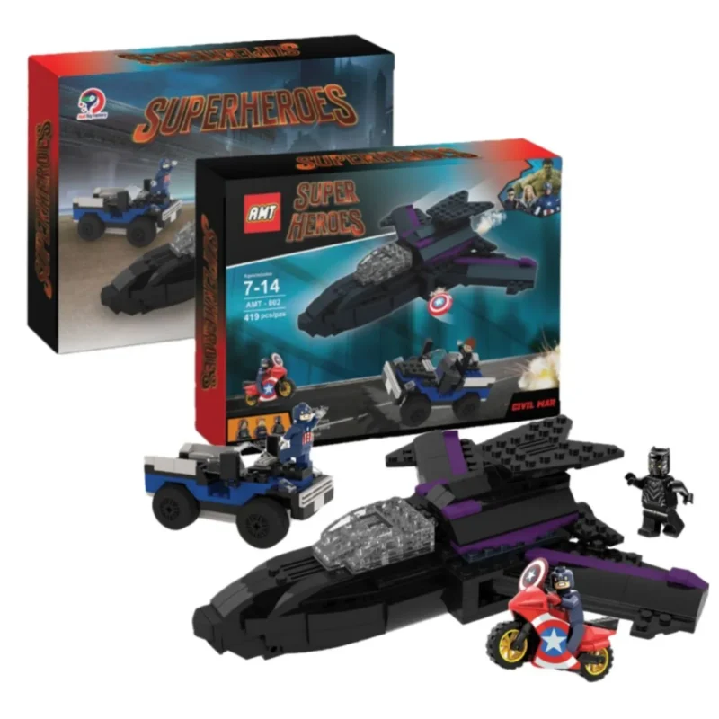 لگو ماشین و جیپ ابرقهرمان