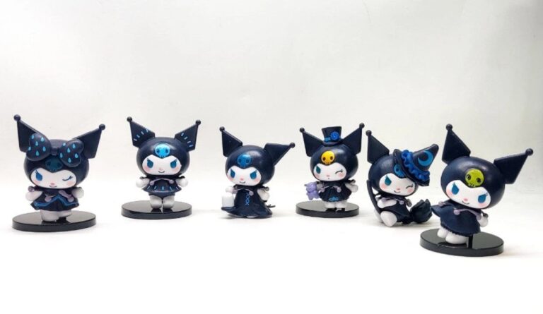 فیگور کرومی ۶ عددی مشکی