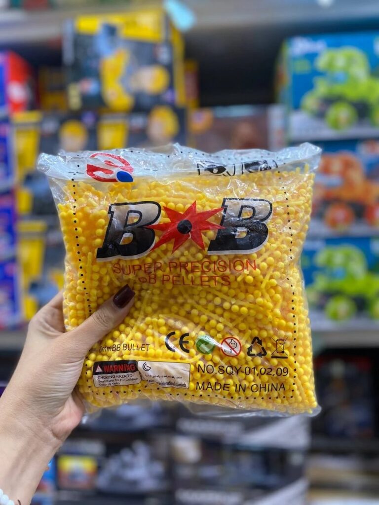 ساچمه نرم بی خطر ورقی ۱۹۸ عددی