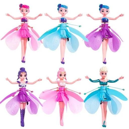 خرید عروسک پری پرنده شارژی سنسوری