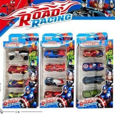 خرید ماشین بازی فلزی اونجز 4 عددی