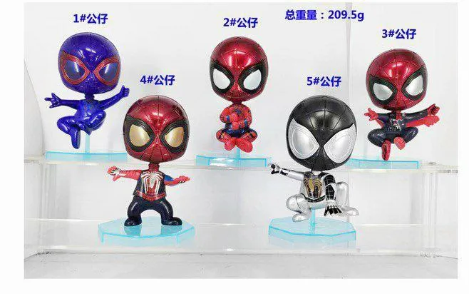 فیگور مرد عنکبوتی 5 عددی کوچک