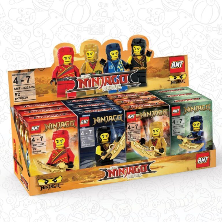 پک 12 عددی لگو نینجا با شمشیر کوچک