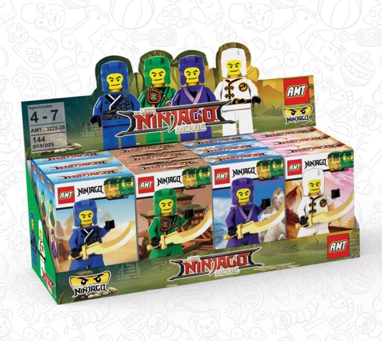 پک 12 تایی لگو نینجا شمشیردار