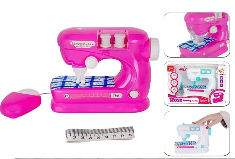 چرخ خیاطی اسباب بازی با دوخت واقعی