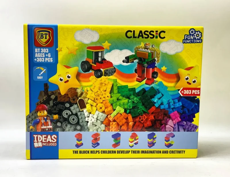 لگو کلاسیک ۳۰۳ قطعه مدل BT303