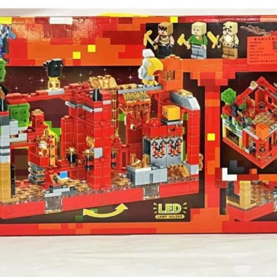 ساختنی مدل ماینکرافت چراغدار