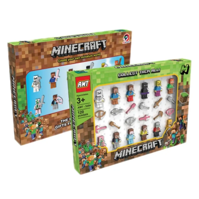 لگو ماینکرفت 12 عددی با وسایل
