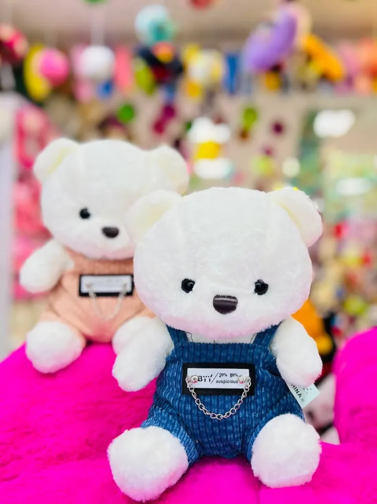 عروسک خرس لباس کبریتی