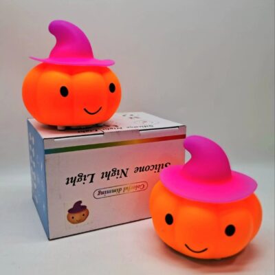 چراغ خواب سیلیکونی کدو