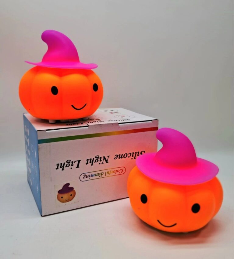 چراغ خواب سیلیکونی کدو