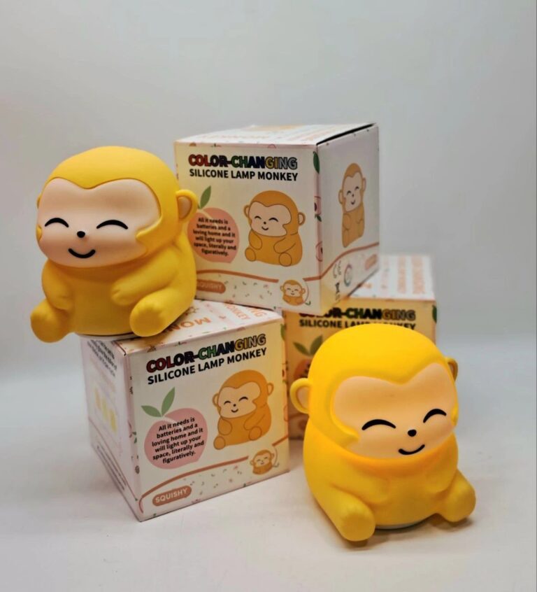 چراغ خواب سیلیکونی میمون